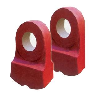 China High Manganese Steel Impact Crusher Wear Parts Hammer Head for Shredder in Hammer Mill factory