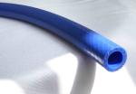 Straight Reinforced Silicone Hoses , Silicone Tube Extrusion 2 Layers Braiding