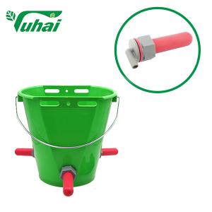 China 8L Feeding Bucket Milk Bucket Feeder For Cow Or Goat Cattle Feeder factory