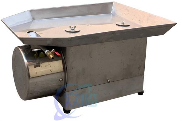 Stainless Steel Durable Prawn Cut Machine , 120W Shrimp Peeler And Deveiner