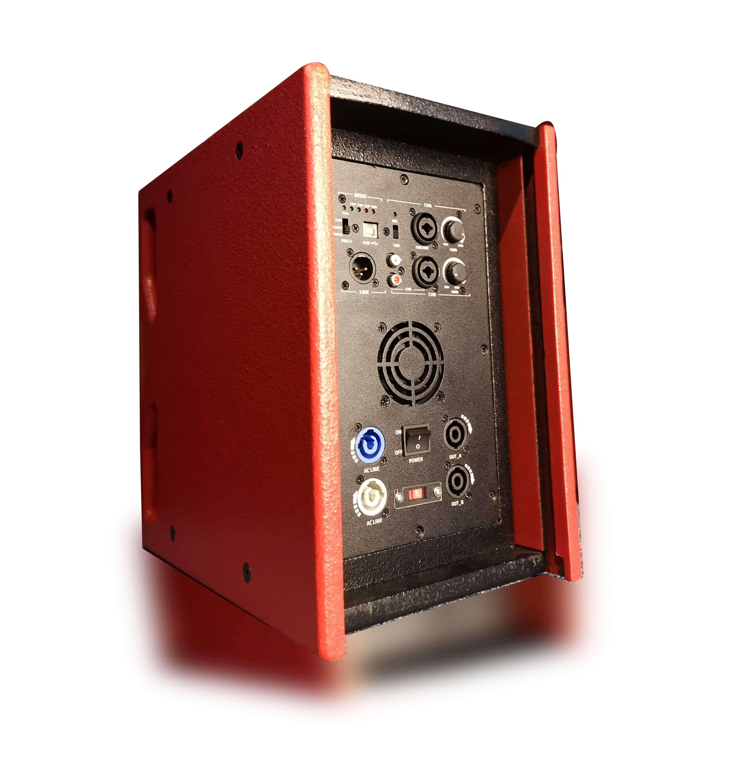600W Portable professional amplifier Class D with DSP Audio Processor Suitable for performing activities