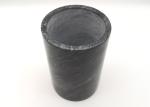 Natural Marble Wine Chiller Containers Black Marble Ice Storage Bucket 7"