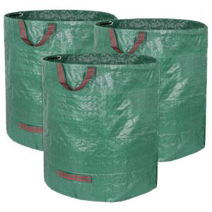 PP Garden Garbage Bags for Fallen Leaves Round Shape Not Support Occasion