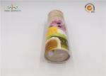 Roll Edge Cardboard Cylinder Tubes 3.5" Diameter Gift Tea Box Packaging