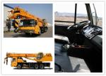 Max Torque 1050nm Truck Mounted Crane Main Boom Length 10.2 - 32.1m
