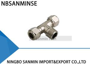 China Standard BSPT ( R ) Thread Pneumatic Parts Tube Fittings Air Fitting Sanmin factory