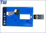 Plastic Credit Card USB3.0 Flash Drive Full Color Digital Printing