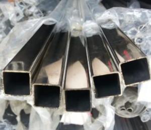 China AISI 201 304 316L Stainless Steel Square Pipe Inoxidable Cold Rolled ERW Bright Welded factory