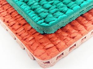 China SGS IAAF Flat Anti Static Rubber Running Track factory