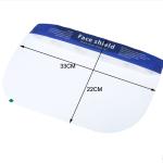 Anti Fog Disposable Protective Face Shield PET Spatter Prevent Protection