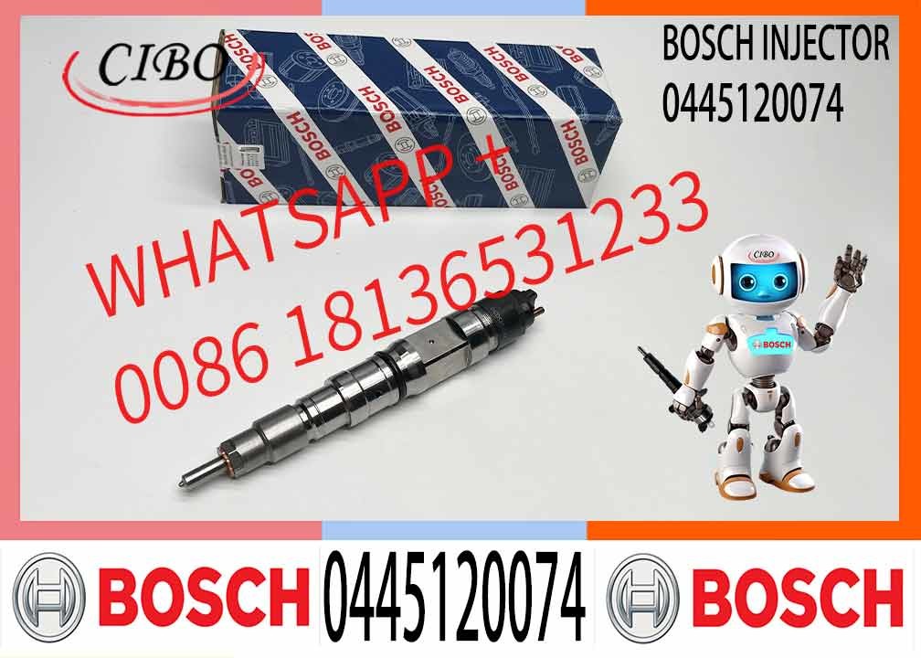 0445120074 Diesel Fuel Injector 0445 120 074 0445120074/0445120138 For Vovlo Excavator