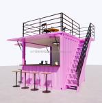 Galvanized Steel Square Tubes Used for Shop 10ft Pop up Mobile Prefabricated