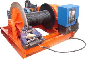 China 15t Lifting Load Electric Cable Hoist Winch Consisting of a Horizontal Cylinder factory