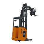 Snsc 1500kg 2000kg Electric Reach Truck Forklift Double Scissor Reachtruck