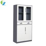 white 1mm Two Drawer Steel Filing Cabinet Assembly Structure