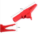 4mm Power Inverter Battery Cable 55mm 85mm HV Alligator Clamp For 2000V Battery
