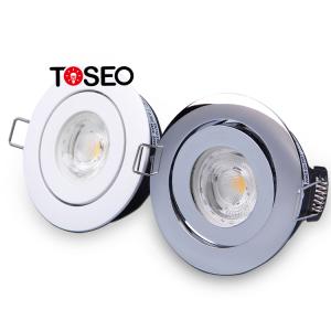 China IP65 CRI80 Recessed Downlight Fixtures Dimmable LED Downlights Fitting factory