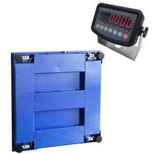 Material Multi-function Weighing 1t Digital Electrical Floor Scale with Optional