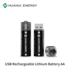 CE USB Rechargeable Battery , AA 02 1.5V 1000mAh Technology Portable Usb Battery