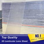Best selling promotional price 40 Lpi 3d lenticular lens sheet 2mm lenticular