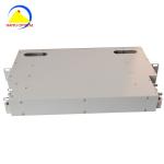 24 Port 2U Height Fiber Optic Patch Panel For Communication