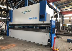 China 400 Ton 6m Cnc Hydraulic Press Brake Machine With Flat Floor No Foundation factory