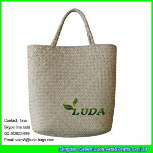 LUDA wicker beach bag natural seagras beach cheap straw bags