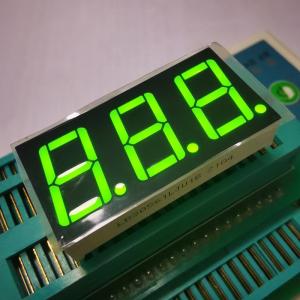 China Triple Digit 0.56 inch 7 Segment LED Dispiay Super Bright Yellow Green factory