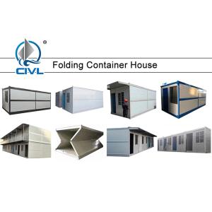Extended Folded Modern Prefab Houses / Folding Steel Prefabricated House