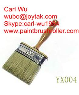 Natural pure bristle Chinese bristle synthetic mix shed fence wall paint brush