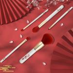 Pattern Makeup Brush Travel