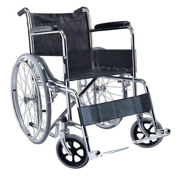 Patient Lightweight Foldable Wheelchair OEM Ultra Lightweight Folding Electric