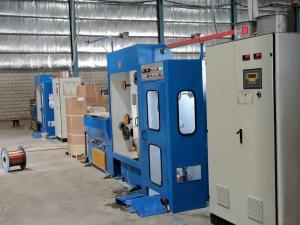 China Continuous Annealing Medium Fine Wire Drawing Machine For 0.17 To 0.7 Mm factory
