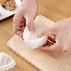 China Triangular plastic sushi rice ball mold factory