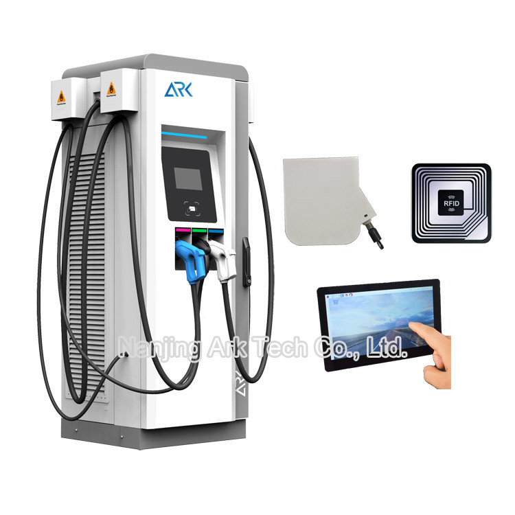 60KW EV Fast Charging Stations with CCS, CHAdeMO charging connectors