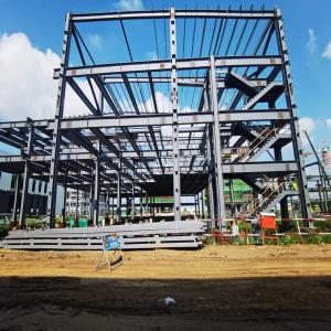 China Durable Steel Storage Warehouse Prefabricated Steel Warehouse Buildings factory