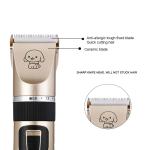 1500mA Battery Pets Hair Trimmer Cordless Dog Clippers Rechargeable Ceramic
