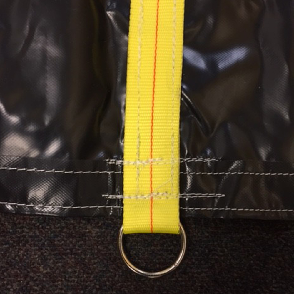 Anti Slip PVC Vinyl Tarp 6X6m PVC Snow Removal Tarpaulin Matte 18oz Tarp