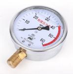 Shockproof Stainless Steel Pressure Gauge M20*1.5 Negative Air Pressure Gauge