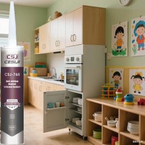 Anti Mold Neutral Silicone Sealant Fast Curing For High Humidity Sealing