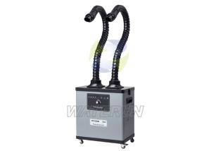 China Chemical Laboratory / Medical Portable Fume Extractors with Double Ducts 75mm factory