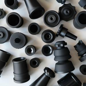 Customized Tensile Strength Black Rubber Moulding Parts with Customized Shape for Automotive Applications
