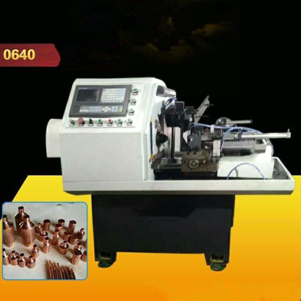 Safe Hydraunic Lathe Turning Machine , Automatic Pipe Shrink Mouth Machine For