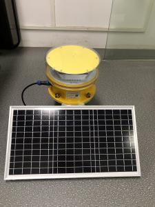 China LED Solar Powered Aviation Obstruction Light Medium Intensity Dusk To Dawn Automatically factory
