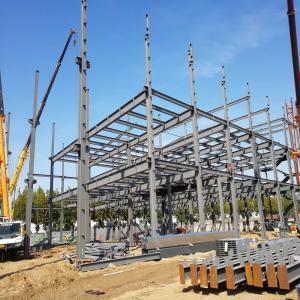 China Multistory Prefabricated Steel Structure Building Metal H Beam Building Construction factory