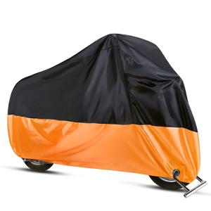 China Thick Premium Waterproof Motorcycle Cover Durable With Double Buckles factory