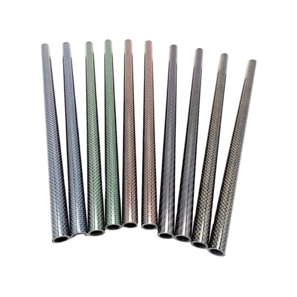 200mm Carbon Fiber Tube for Sports Shoes Round Shape Fabric Durable Outdoor