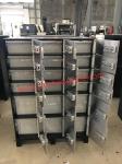 Stainless Steel Safe Deposit Box Painting Color Storage Box For Bank Vault Room