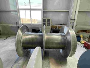 China Carbon Steel Customizable Lebus Winch Drum Folding Line Rope Groove Or Spiral Groove factory