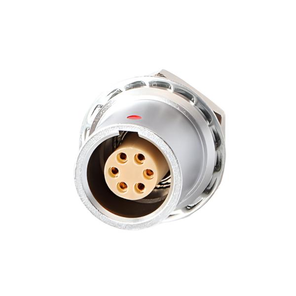 China Push-pull Self-locking Connector Circular Industrial Control B Series Z6 Connector 6-pin Female To 6-pin Signal Sensor on sale